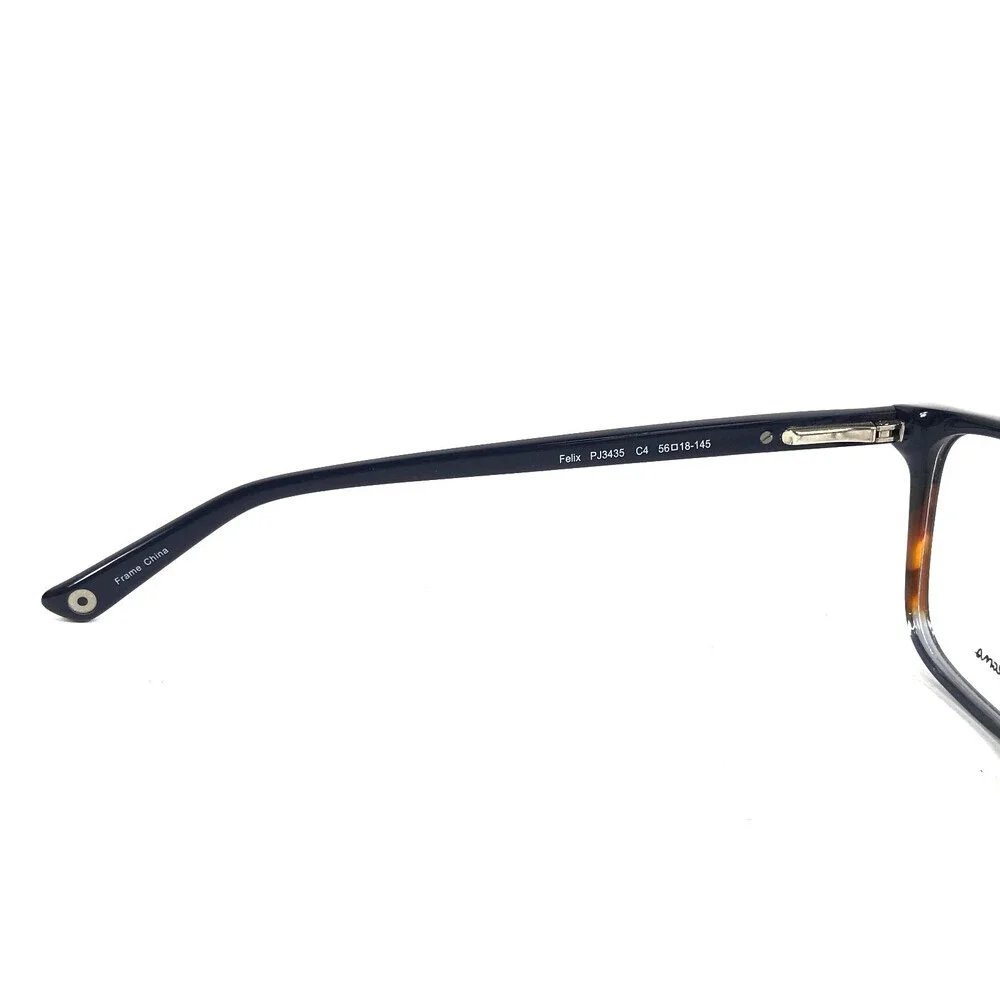 Pepe Jeans Eyeglasses Frames Felix PJ3435 C4 Brown Blue Gray Full Rim 56-18-145